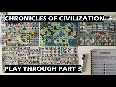 Chronicles of Civilization Part 3 PnP board game