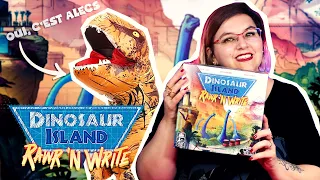 [Règles & Partie] DINOSAUR ISLAND - RAWR'N WRITE | 2 joueurs | Catch Up Games | VOD Live