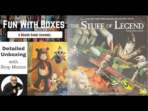 Stuff of Legend | Boogeyman Edition | Board Game Unboxing | Th3rd World Studios | Kickstarter