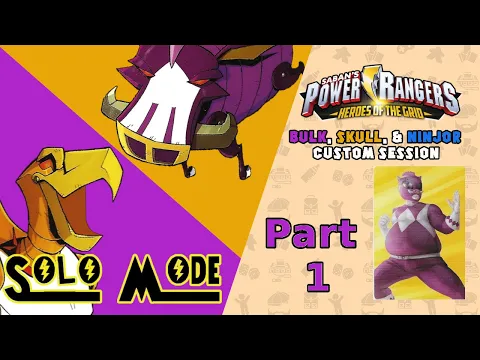 Bulk & Skull vs Squat & Baboo | Part 1 | Solo Mode Power Rangers Heroes of the Grid