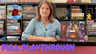 Marvel Dice Throne Board Game Full Playthrough