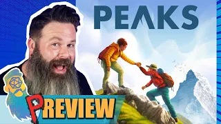 Peaks Board Game Preview. - A Nice View From Up Here!