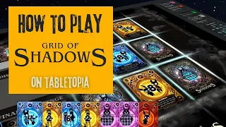 How to Play Grid of Shadows on Tabletopia | Full Game Tutorial