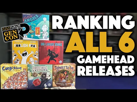 Let's Rank ALL 6 GameHead Gen Con Releases!