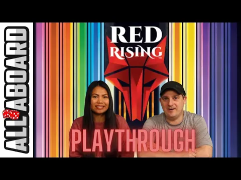 RED RISING | Board Game | 2 Player Playthrough | How to Play and Full Playthrough
