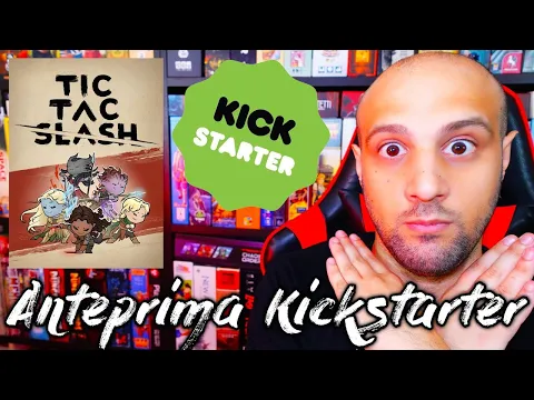 Anteprima Kickstarter TIC TAC SLASH - Fantasy e Tris con solo 18 Carte!!!