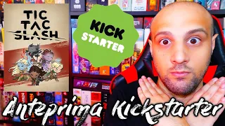 Anteprima Kickstarter TIC TAC SLASH - Fantasy e Tris con solo 18 Carte!!!