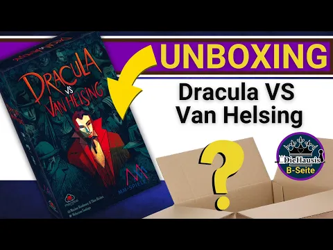 Dracula VS Van Helsing | 📦 Unboxing Spiel von MM-Spiele | DieHausis B-Seite