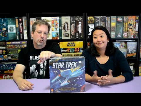 Unboxing Star Trek Panic by Fireside Games