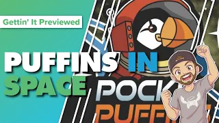 Pocket Puffins Lost in Space | Kickstarter Preview Solo Playthrough and First Impressions