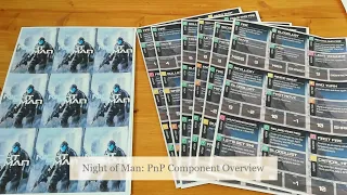 Night of Man: PnP Component Overview - Diagonal Move