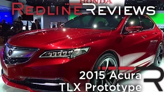 2015 Acura TLX Prototype – Redline: First Look – 2014 Detroit Auto Show
