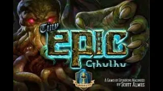 Unboxing Limited Edition Tiny Epic Cthulu