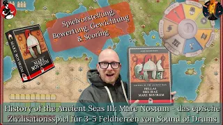 History of the Ancient Seas III: Mare Nostrum - das epische Zivilisationsspiel für 3-5 Feldherren