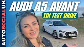 The new Audi A4 Avant? The 2025 Audi A5 - Long live diesel estates! UK 4K