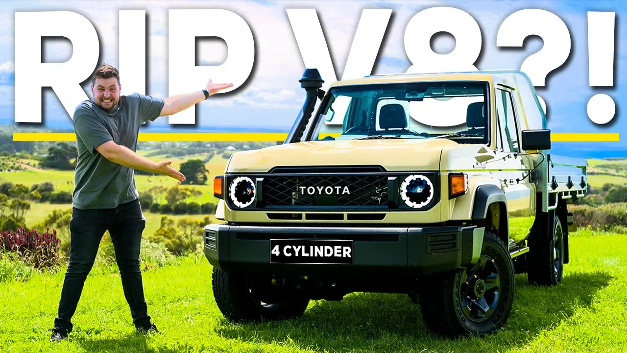 RIP V8?! 4-Cylinder 2024 Toyota Land Cruiser 70 Series Review