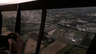 Helicopter over Le Mans!!