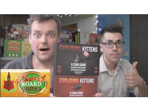 Beer and Board Games - Exploding Kittens