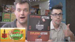 Beer and Board Games - Exploding Kittens