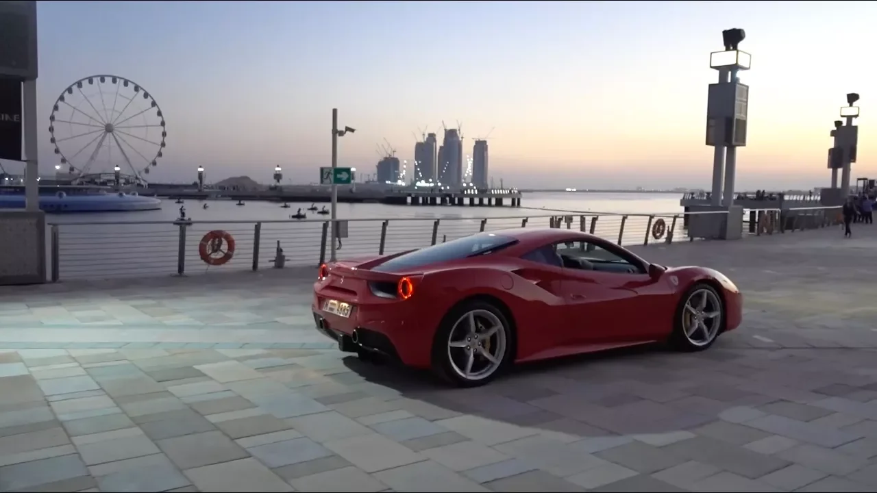 This presidential suite includes a Ferrari!!