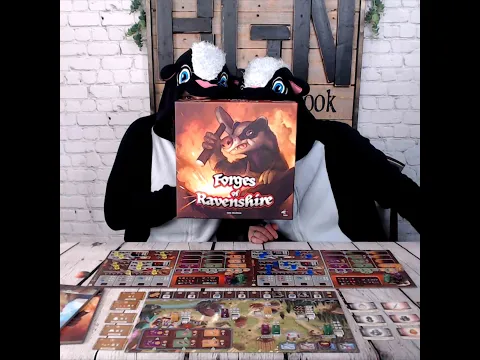 Forges of Ravenshire Review - A Dice Placement, Gathering and Crafting Animal Blacksmith Game