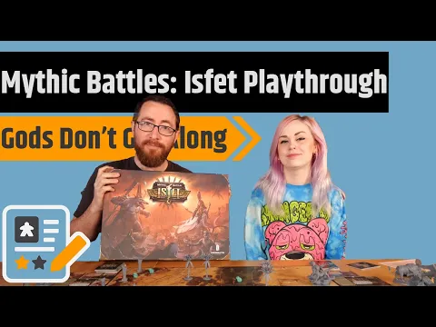 Mythic Battles: Isfet Playthrough - Gods Don't Just Get Along