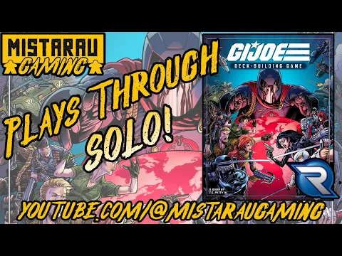 Mista Rau Gaming SOLO! G.I. Joe Deck-building Game