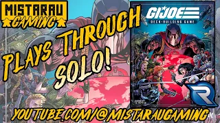 Mista Rau Gaming SOLO! G.I. Joe Deck-building Game