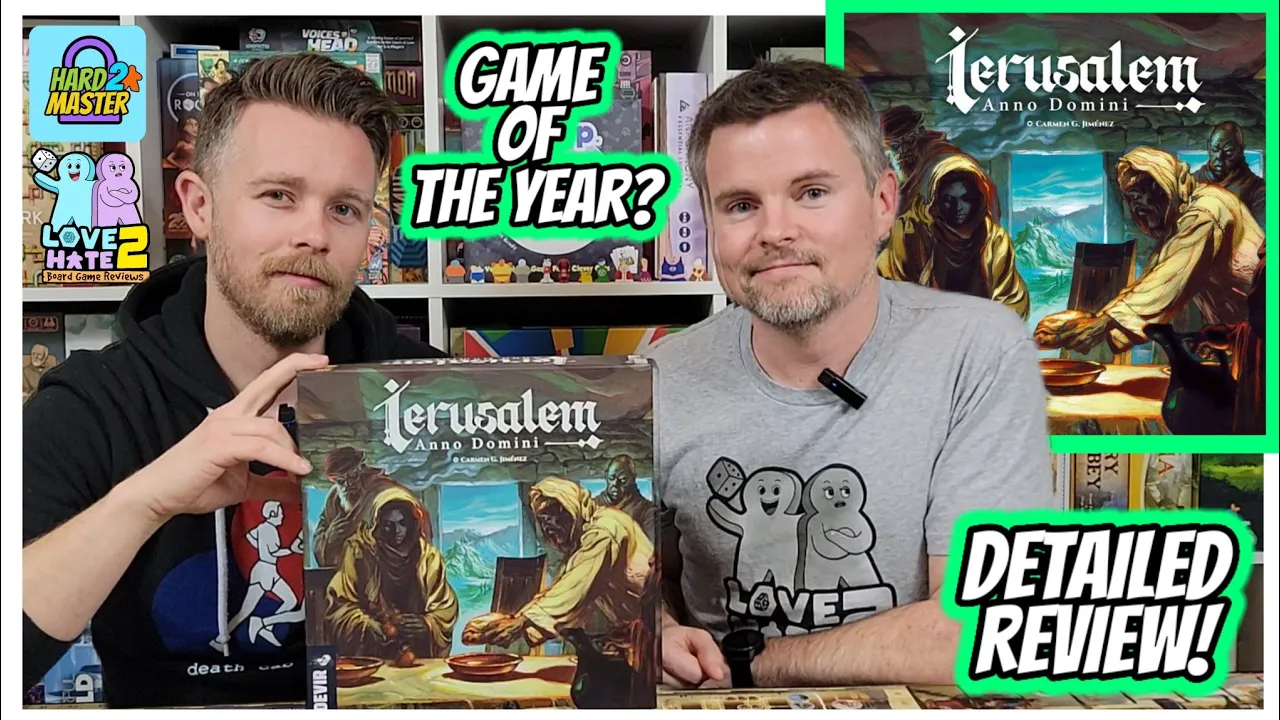 Ierusalem Anno Domini - Game of The Year? Detailed Review! Hard2Master #boardgames @devirgames7900