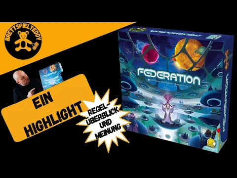 Federation - Spiel - Brettspiel Teddy - Regeln und Meinung - Board Games