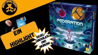 Federation  - Spiel - Brettspiel Teddy - Regeln und Meinung - Board Games