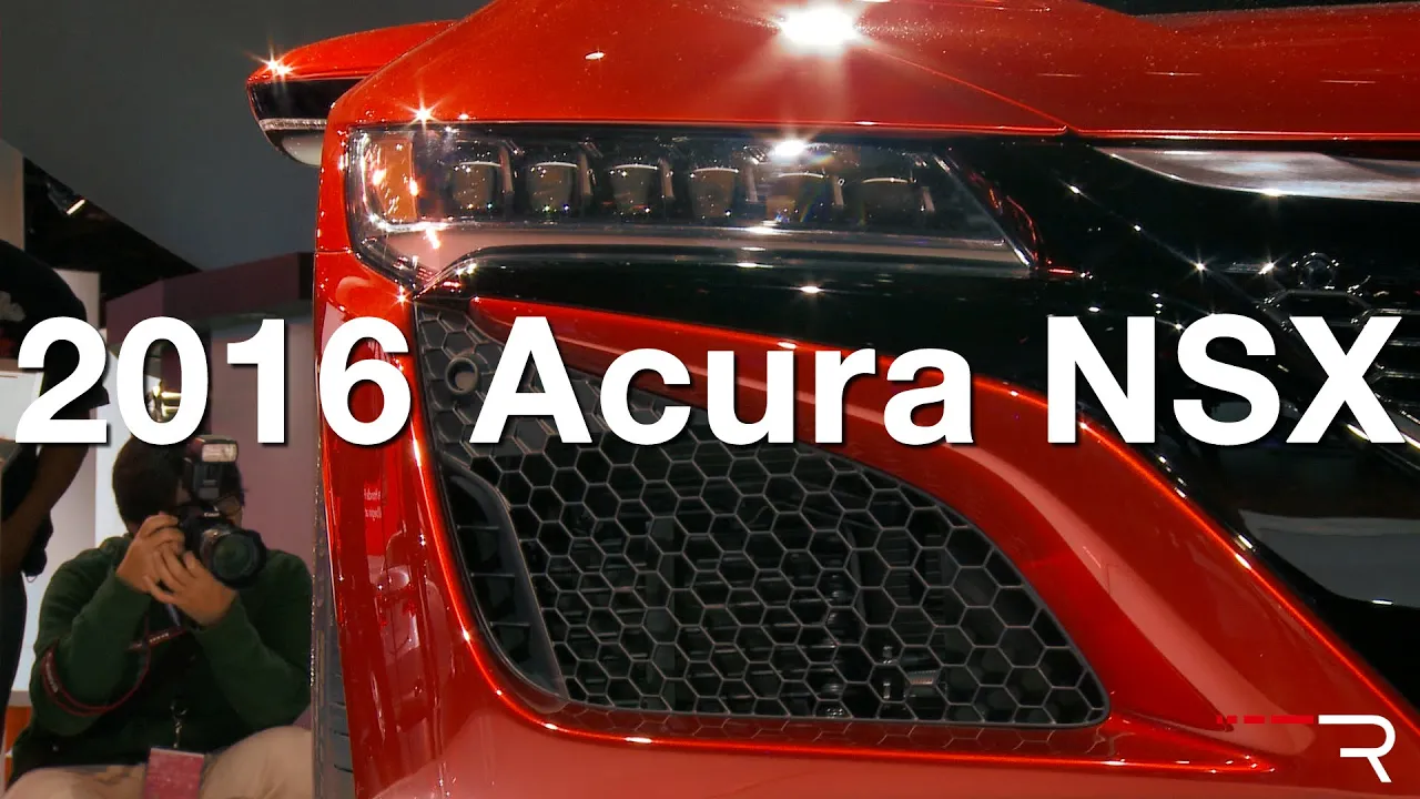 2016 Acura NSX – Redline: First Look – 2015 Detroit Auto Show