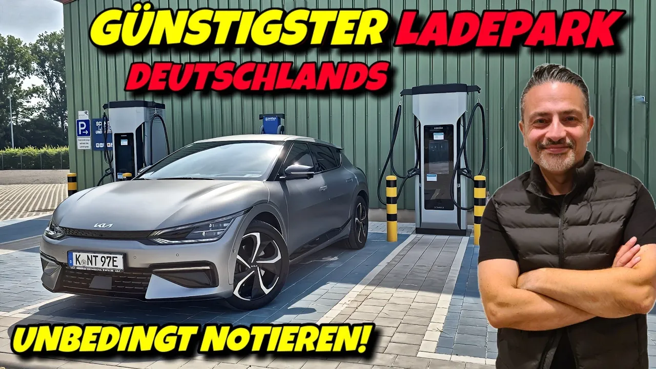 Ohne Abo Für 30ct DC laden! Günstigster Ladepark Deutschlands! So geht elektro. #elektroauto