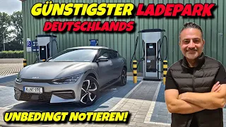 Ohne Abo Für 30ct DC laden! Günstigster Ladepark Deutschlands! So geht elektro. #elektroauto