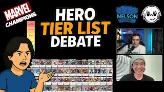 Marvel Champions Hero Tier List with @NelsonAllOverCards