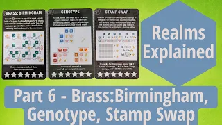 Promo Realms Brass: Birmingham, Genotype, Stamp Swap - Explaining the Rolling Realms