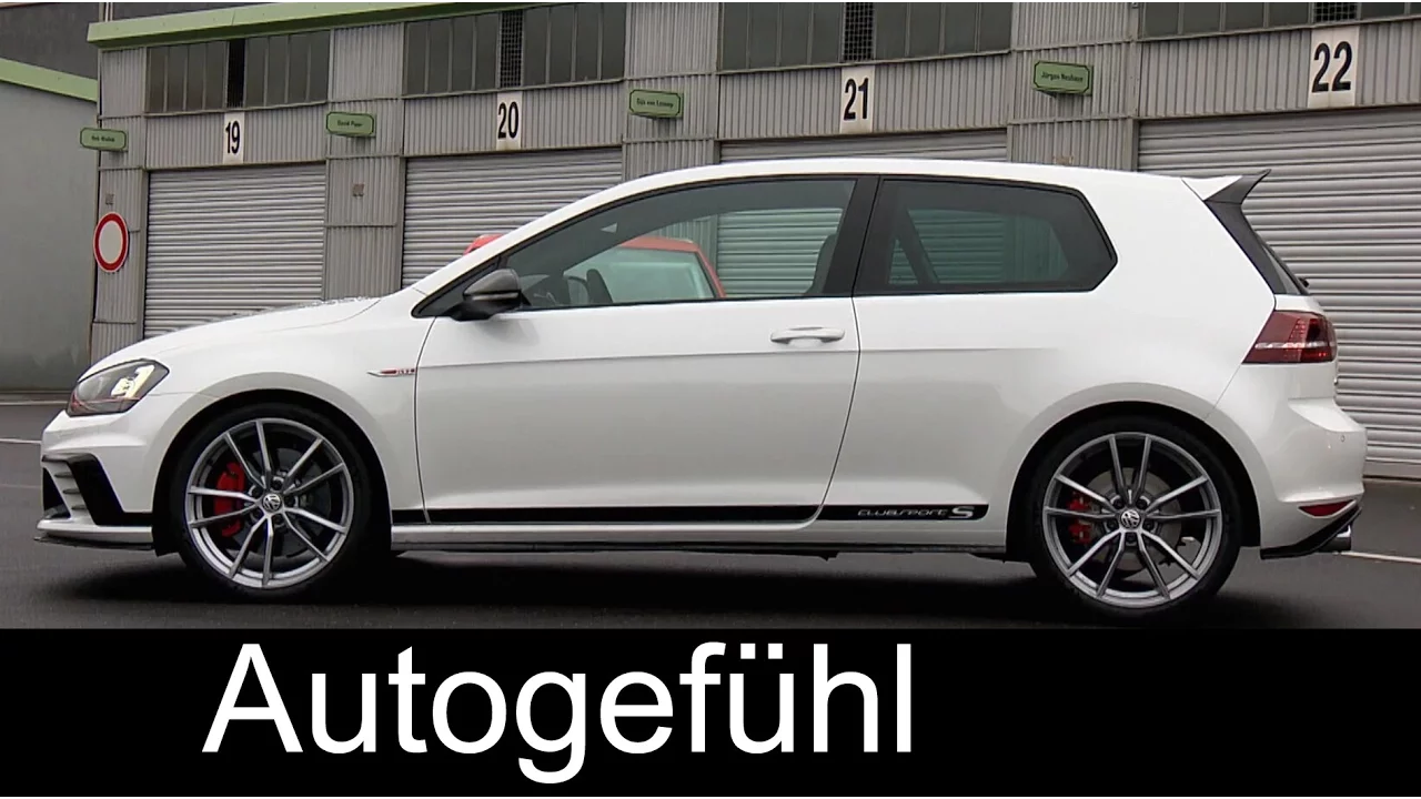VW Golf GTI Clubsport S HOT LAP on Nürburgring Nordschleife - Autogefühl