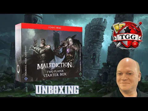 Malediction Two Player Starter Set Unboxing | Polinore vs Vorendal The Dreadheart
