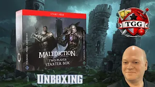 Malediction Two Player Starter Set Unboxing | Polinore vs Vorendal The Dreadheart