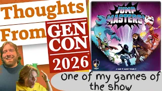 Jump Masters! Thoughts From Gen Con 2026 Review. Chinese Checkers 2.0 and I Love it!