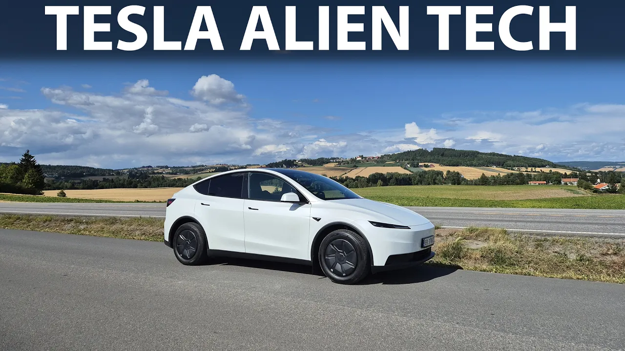 Tesla Model Y Standard Sunday driving