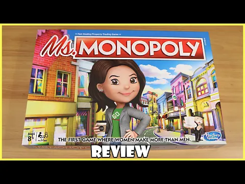 Ms. Monopoly Board Game Review! Board Game Night