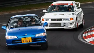 Honda Beat GIGA SEND, But EVO 6 TME // Nürburgring