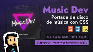Creamos una portada de disco de música con CSS