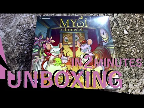 POD VÍKEM: Peek a Mouse UNBOXING in 2 minutes
