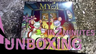 POD VÍKEM: Peek a Mouse UNBOXING in 2 minutes