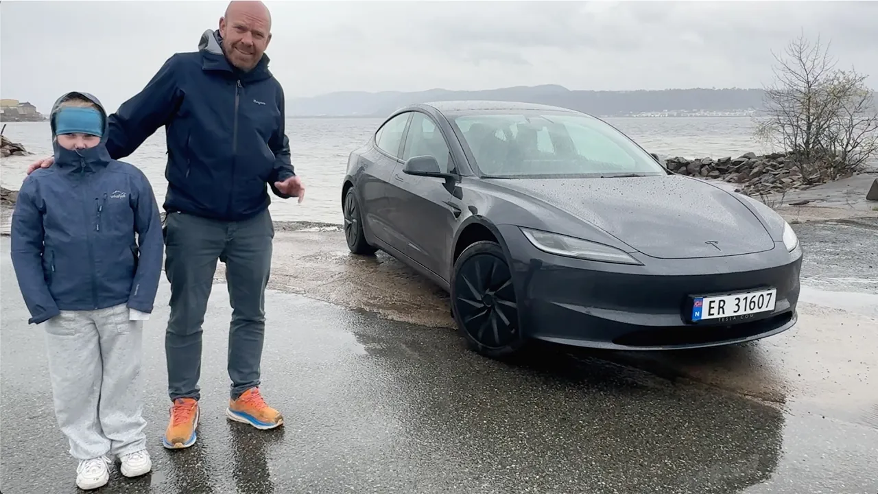 Test av Tesla Model 3 Bakhjulsdrift: Gjerrig og morsom billigbil