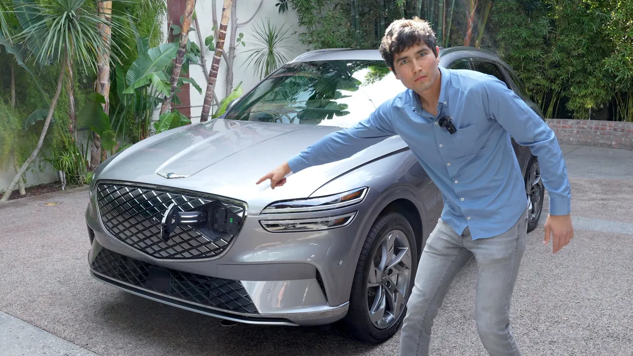 This Is The Electric Genesis GV70! I Take You On A Quick Tour Of This New EV Crossover