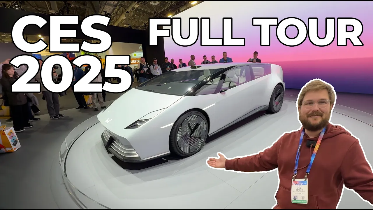 CES 2025! Full Tour Of EV & Charging Innovations
