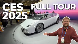 CES 2025! Full Tour Of EV & Charging Innovations